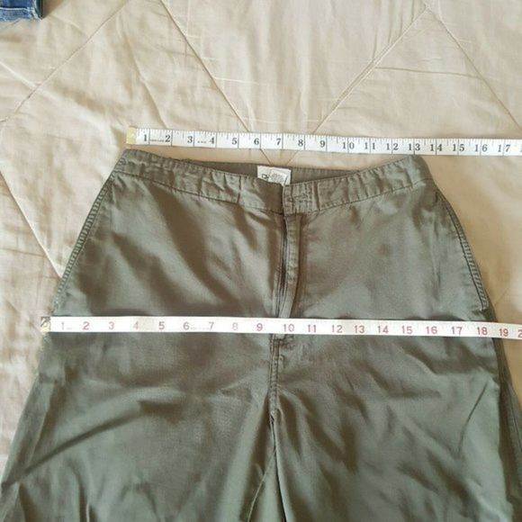 Chico's Pants Army Size 1 Size Medium/8  outdoor Hiking Sporty - Picture 6 of 12
